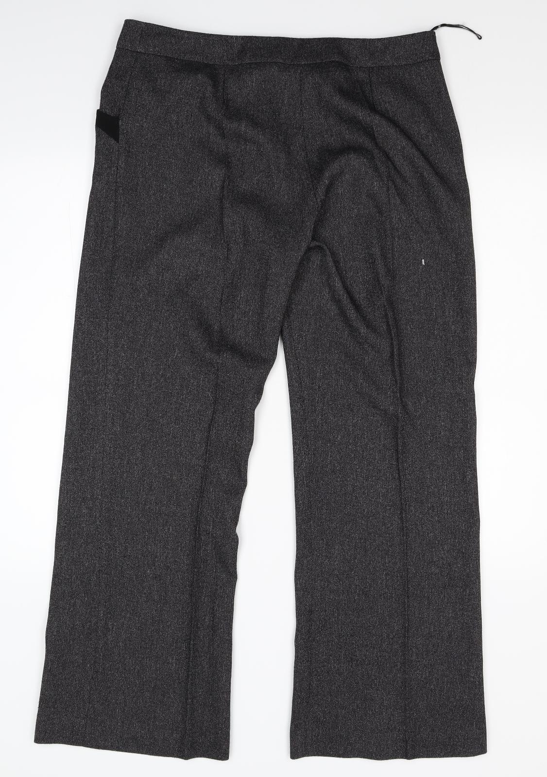 NEXT Womens Black   Trousers  Size 12 L30 in