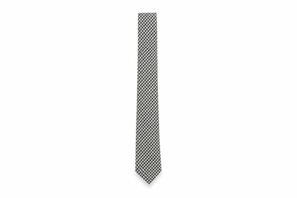 St Michael Mens Multicoloured Plaids & Checks Pointed Tie One Size