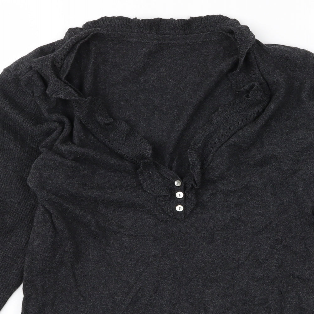Preworn Womens Grey   Pullover Jumper Size S