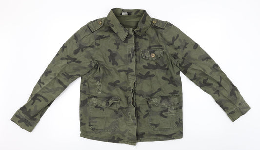 Select Womens Green Camouflage  Jacket  Size 6