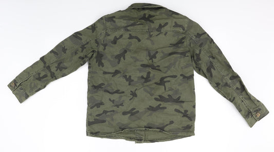 Select Womens Green Camouflage  Jacket  Size 6