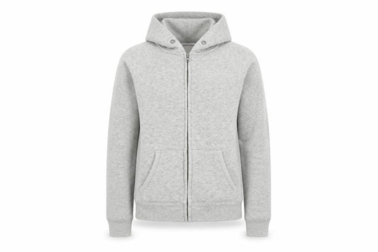 Womens UK 6 Regular Jack Wills Grey Full Zip Hoodie