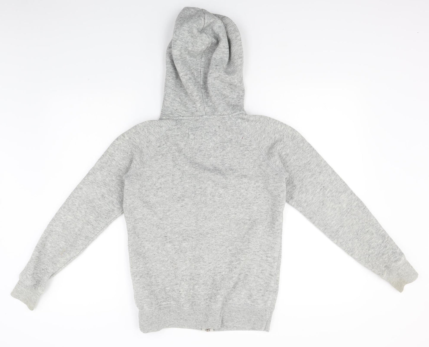 Jack Wills Womens Grey   Full Zip Hoodie Size 6
