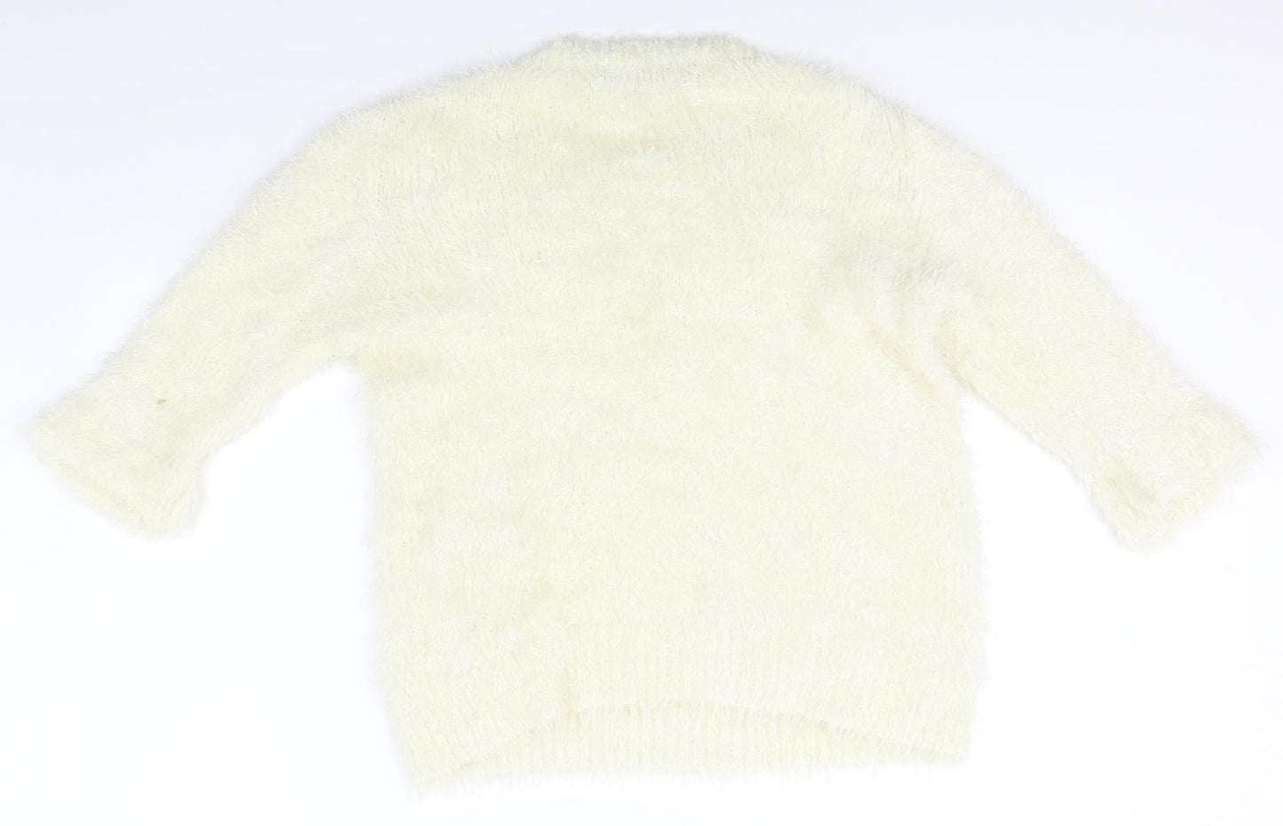 French Connection Womens Ivory   Pullover Jumper Size L