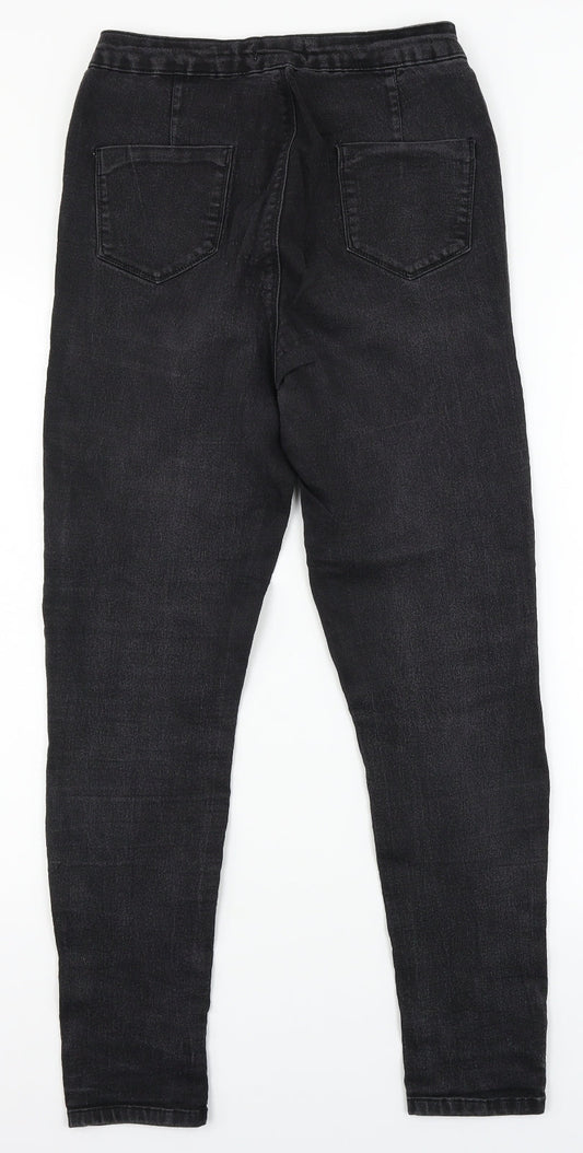 Lyla Womens Black  Denim Straight Jeans Size 8 L26 in