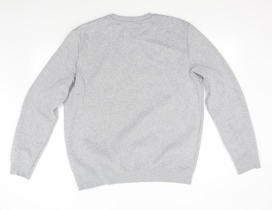 Authentic Mens Grey   Pullover Jumper Size L