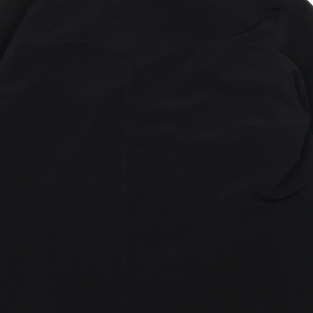 NuAge Womens Black   Jacket Coat Size 14
