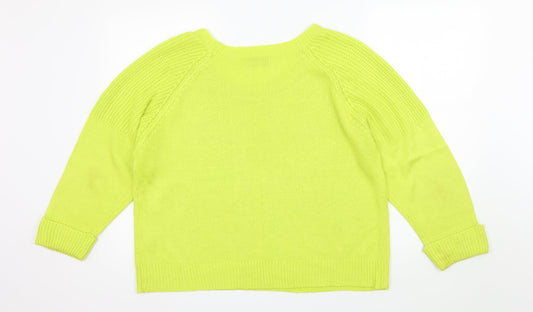 Originals Womens Green  Knit Pullover Jumper Size L
