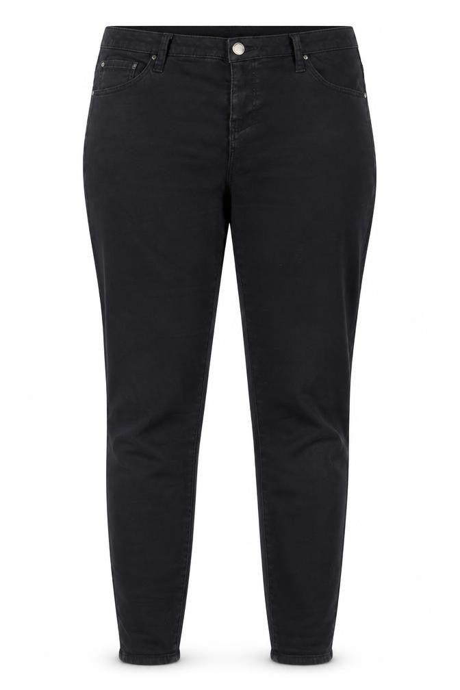 Denim & Co. Womens Grey  Denim Skinny Jeans Size 14 L28 in