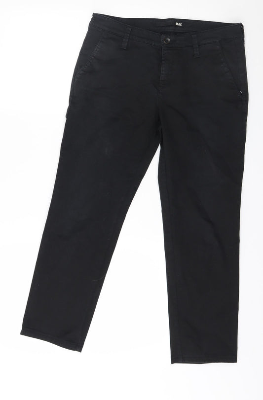 Mac Womens Black   Trousers  Size 30 in L24 in