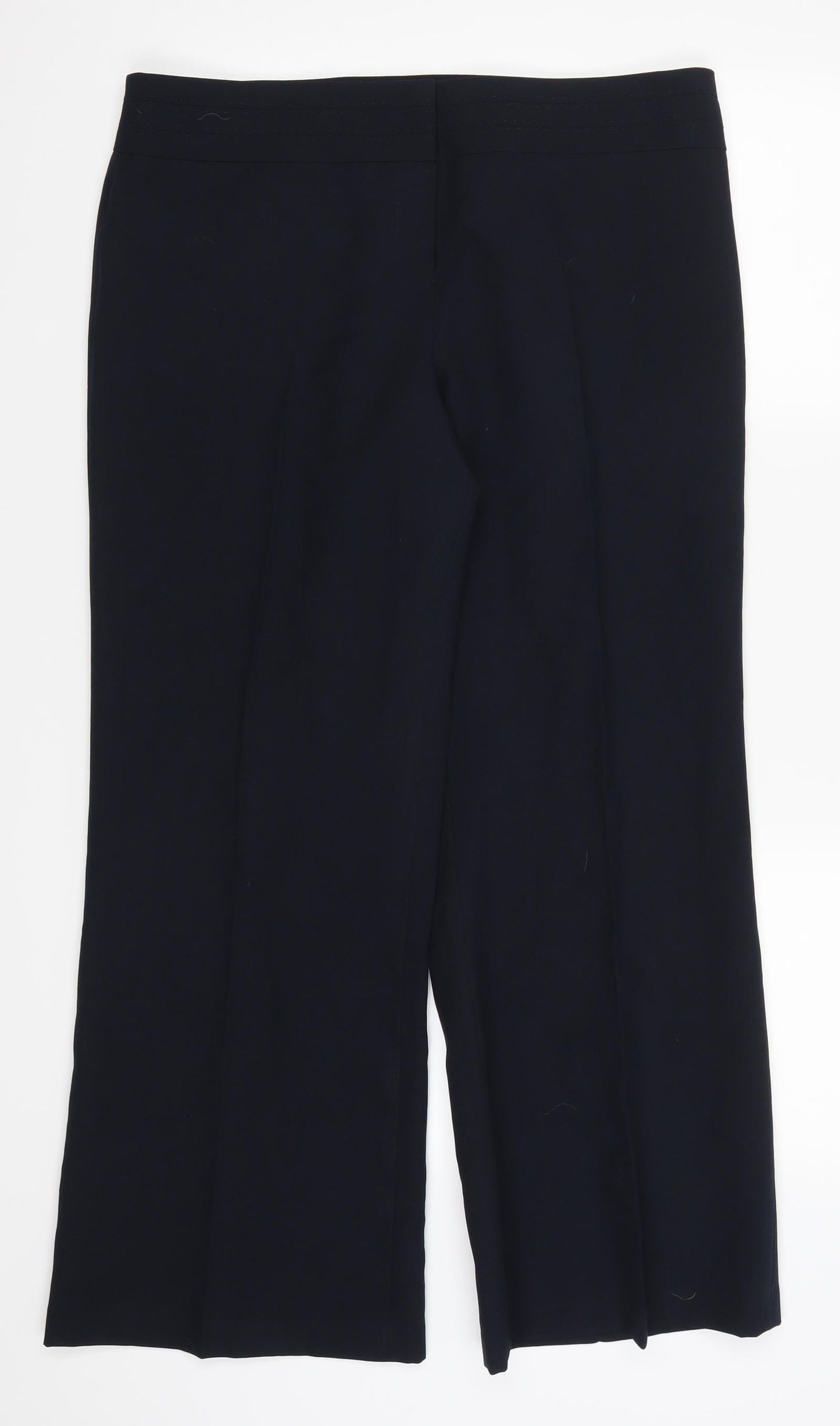 Preworn Womens Blue   Trousers  Size 14 L27.5 in