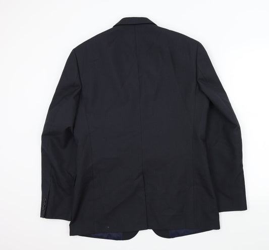 F&F Mens Blue   Jacket Suit Trousers Size 40