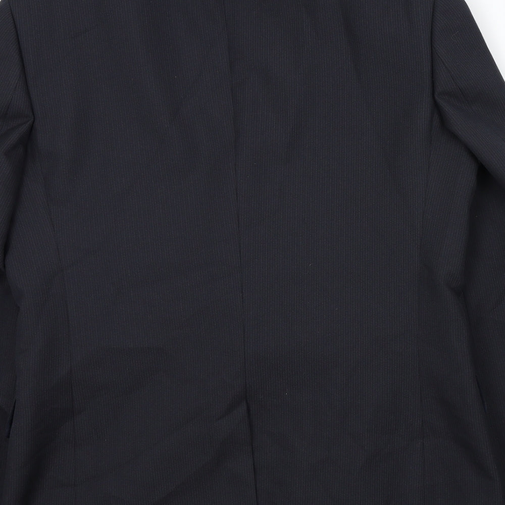 F&F Mens Blue   Jacket Suit Trousers Size 40