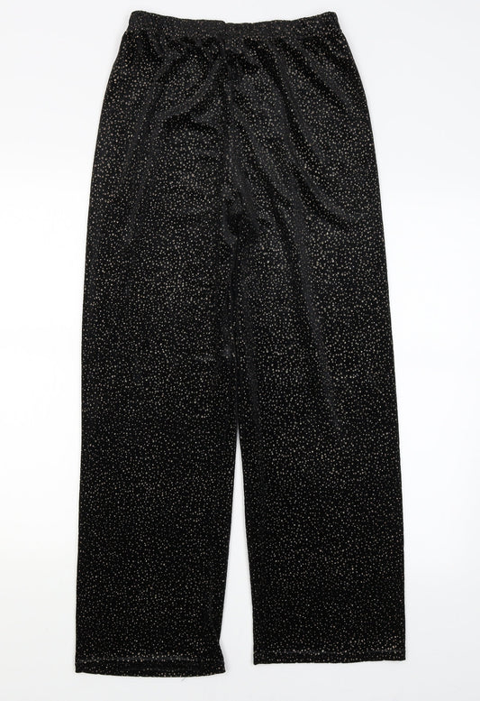 Only You Womens Black   Trousers  Size 10 L28 in