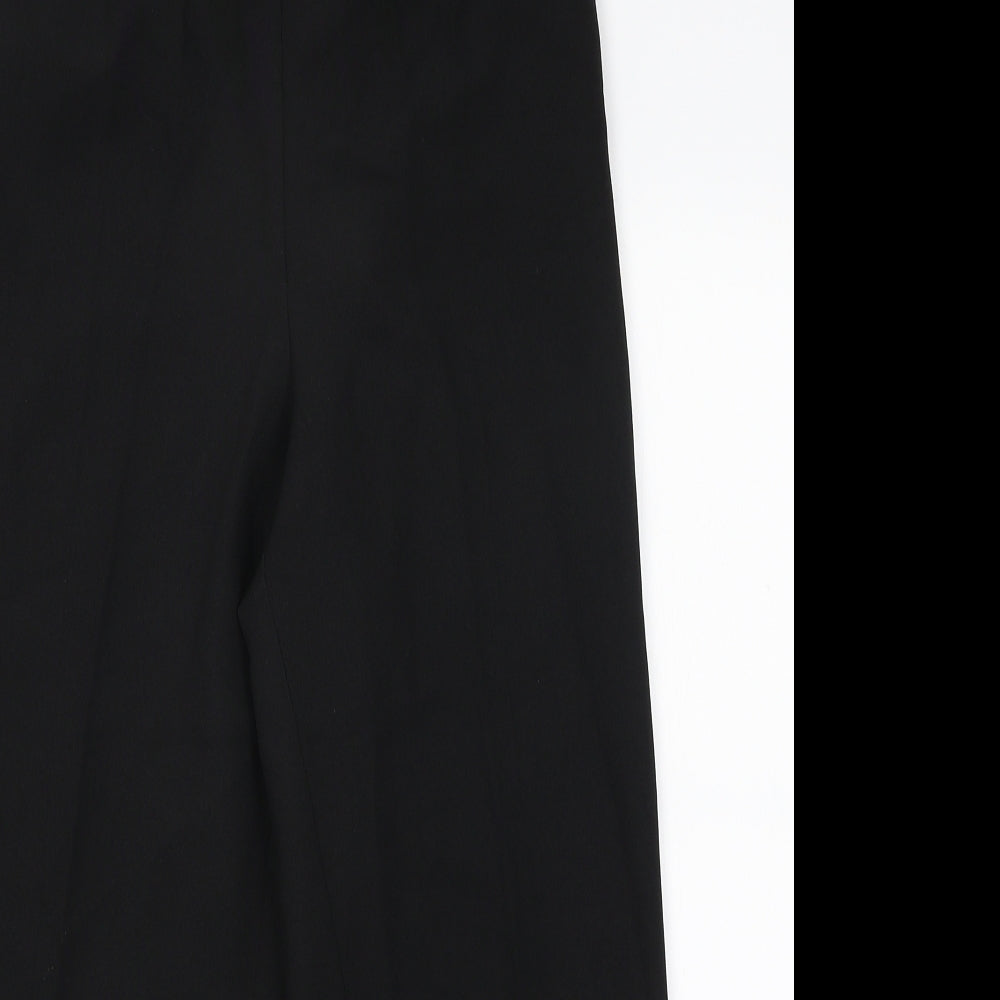 BM Womens Black   Trousers  Size 10 L24.5 in