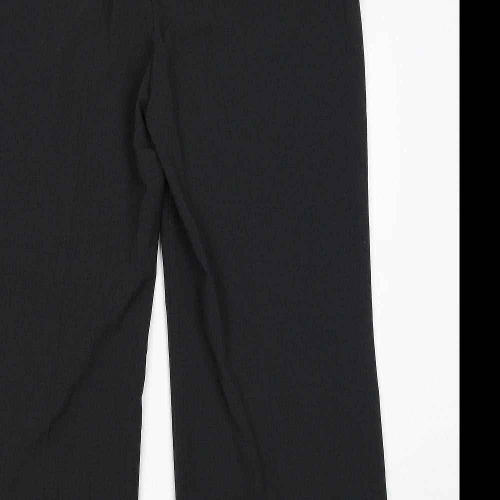 M&S Womens Black   Dress Pants Trousers Size 16 L25 in