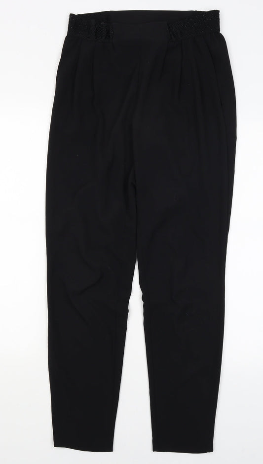 YAS Womens Black   Trousers  Size 8 L29 in