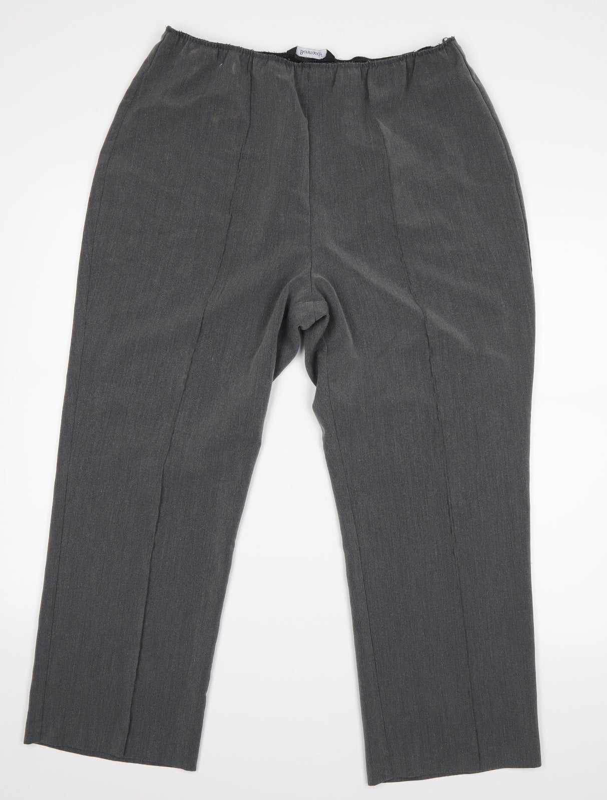 Bonmarché Womens Grey   Dress Pants Trousers Size 18 L25 in