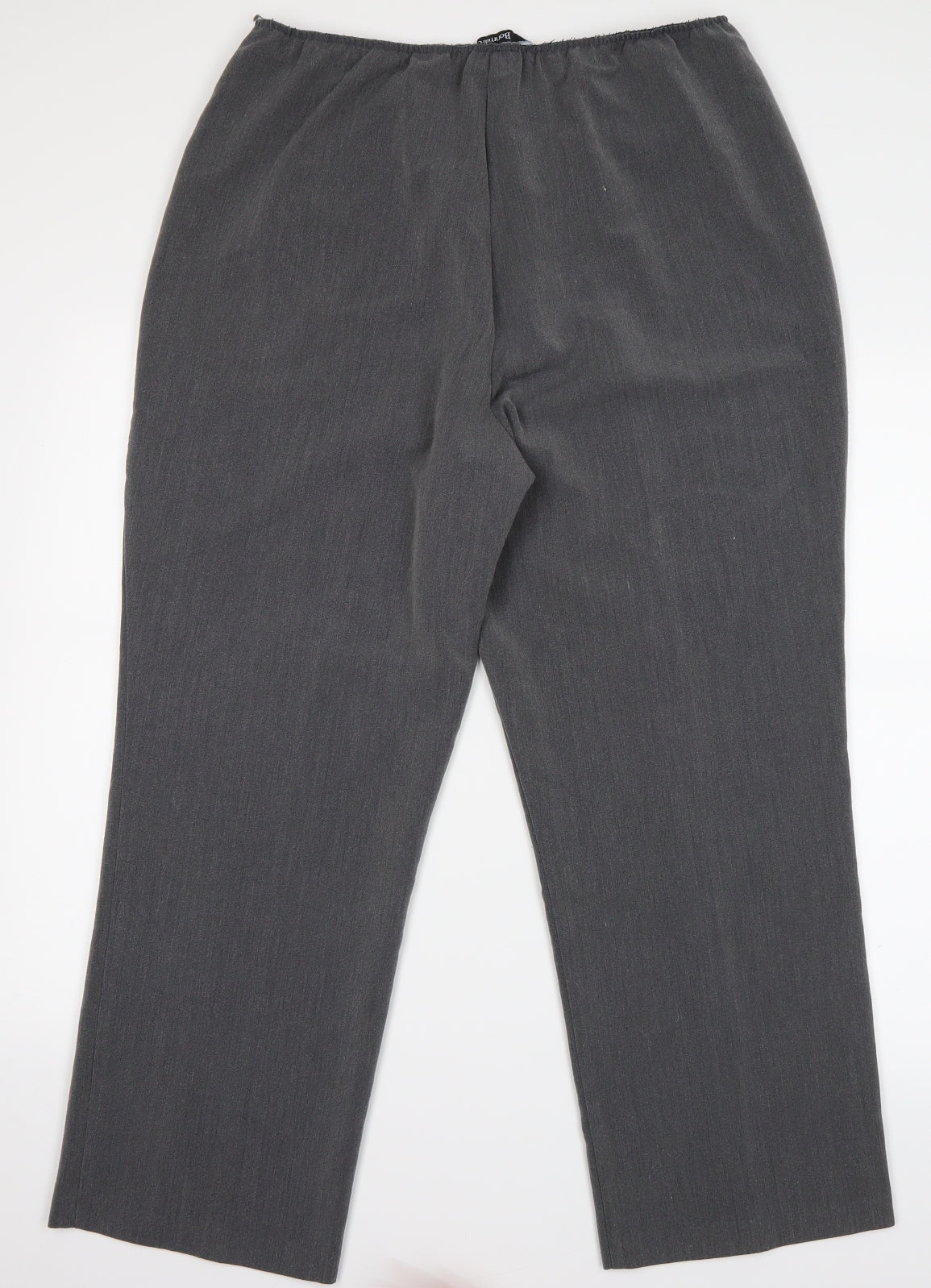 Bonmarché Womens Grey   Dress Pants Trousers Size 18 L25 in