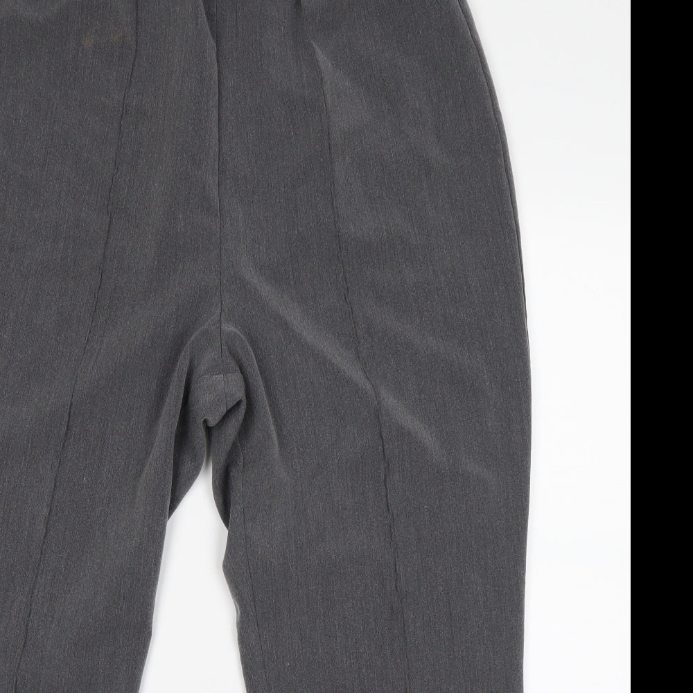 Bonmarché Womens Grey   Dress Pants Trousers Size 18 L25 in