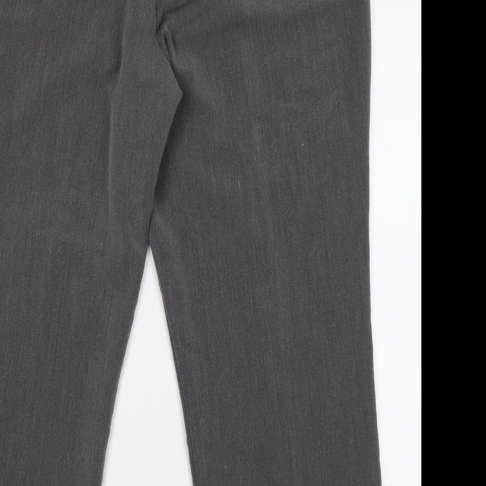 Bonmarché Womens Grey   Dress Pants Trousers Size 18 L25 in
