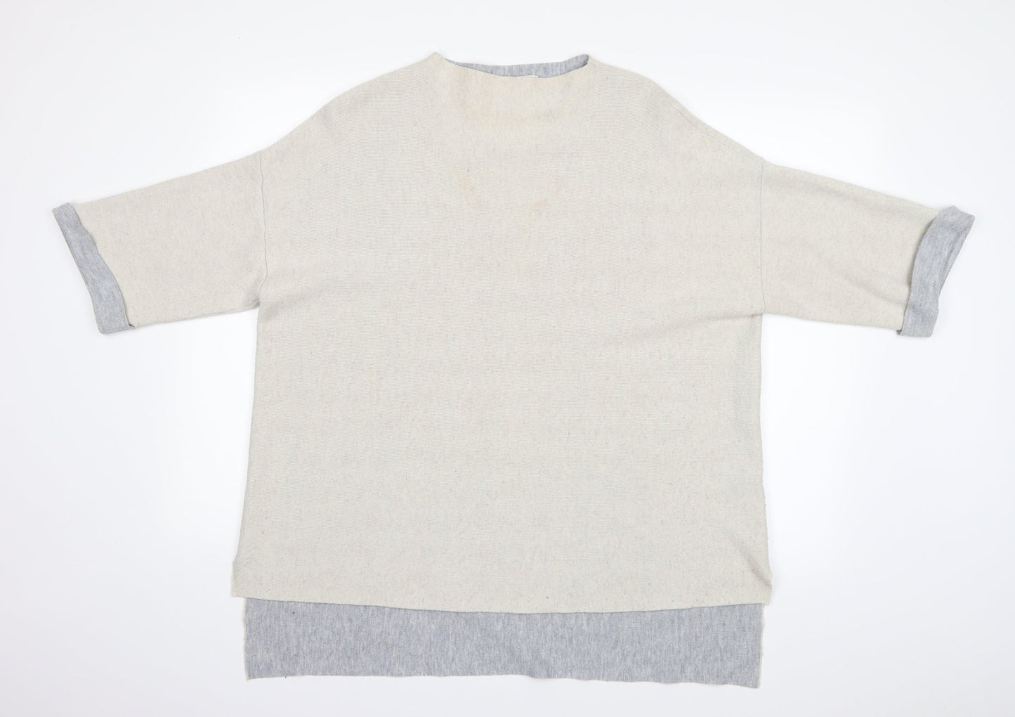 nine Womens Ivory   Pullover Jumper Size M