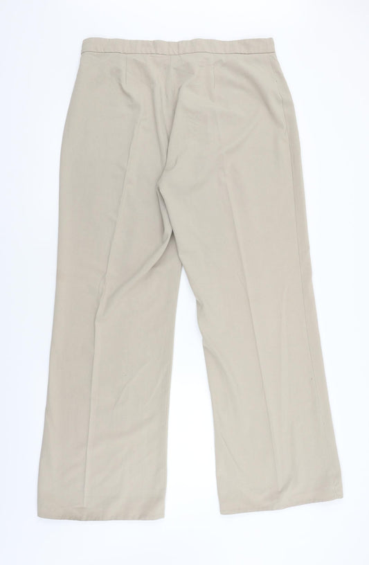 Alexara Womens Beige   Trousers  Size 18 L31 in