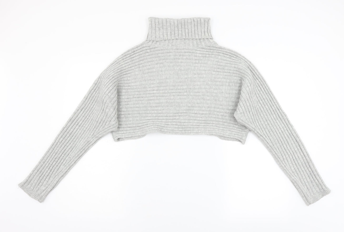 New Look Womens Grey  Knit Pullover Jumper Size L