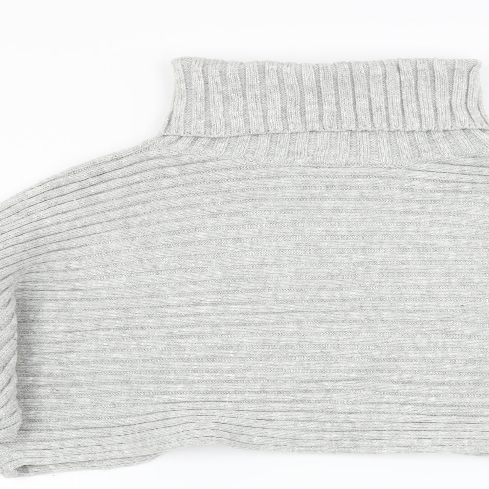 New Look Womens Grey  Knit Pullover Jumper Size L