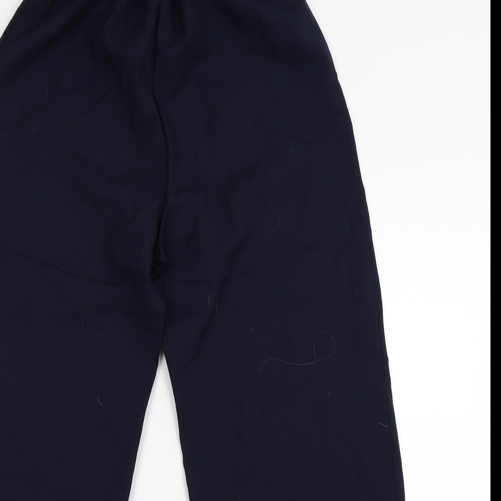 Preworn Womens Blue   Trousers  Size 8 L25 in
