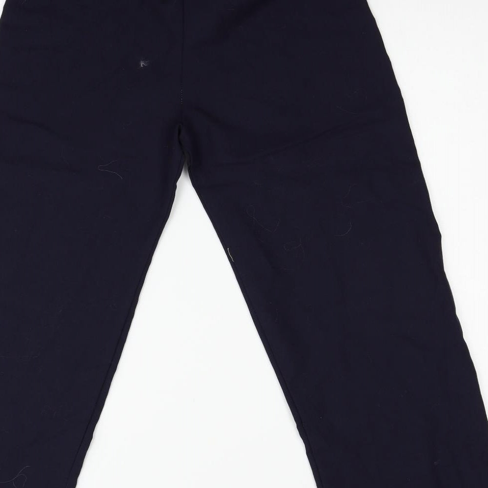 Preworn Womens Blue   Trousers  Size 8 L25 in