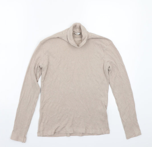 H&M Womens Beige   Pullover Jumper Size S