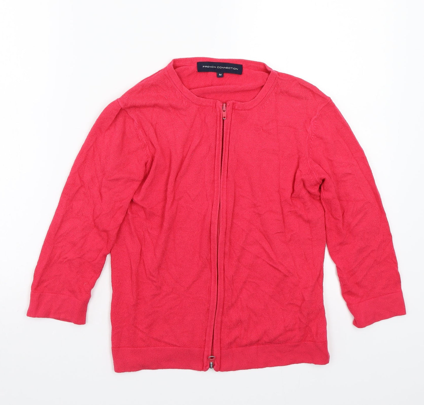French Connection Womens Pink   Basic Button-Up Size M