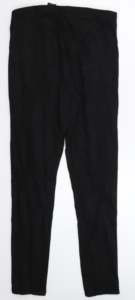 Divided Womens Black   Jegging Trousers Size 12 L28 in