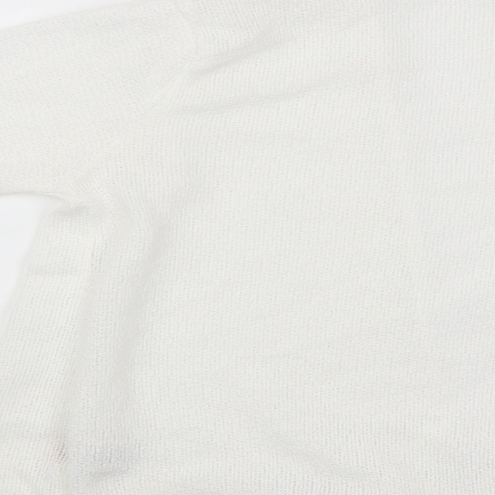 PRETTYLITTLETHING Womens White   Basic Blouse Size 8