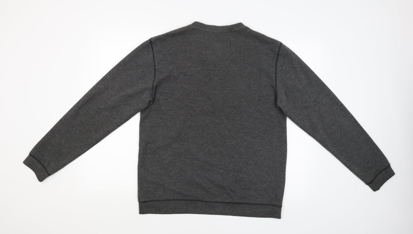 easy premium clothing Mens Grey   Pullover Jumper Size M