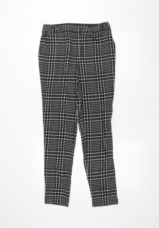 Peacocks Womens Black   Dress Pants Trousers Size 8 L26 in