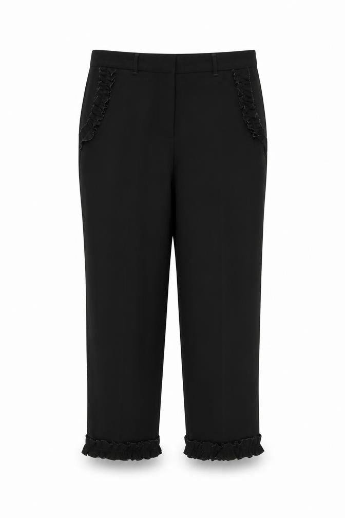 River Island Womens Black   Trousers  Size 10 L23 in