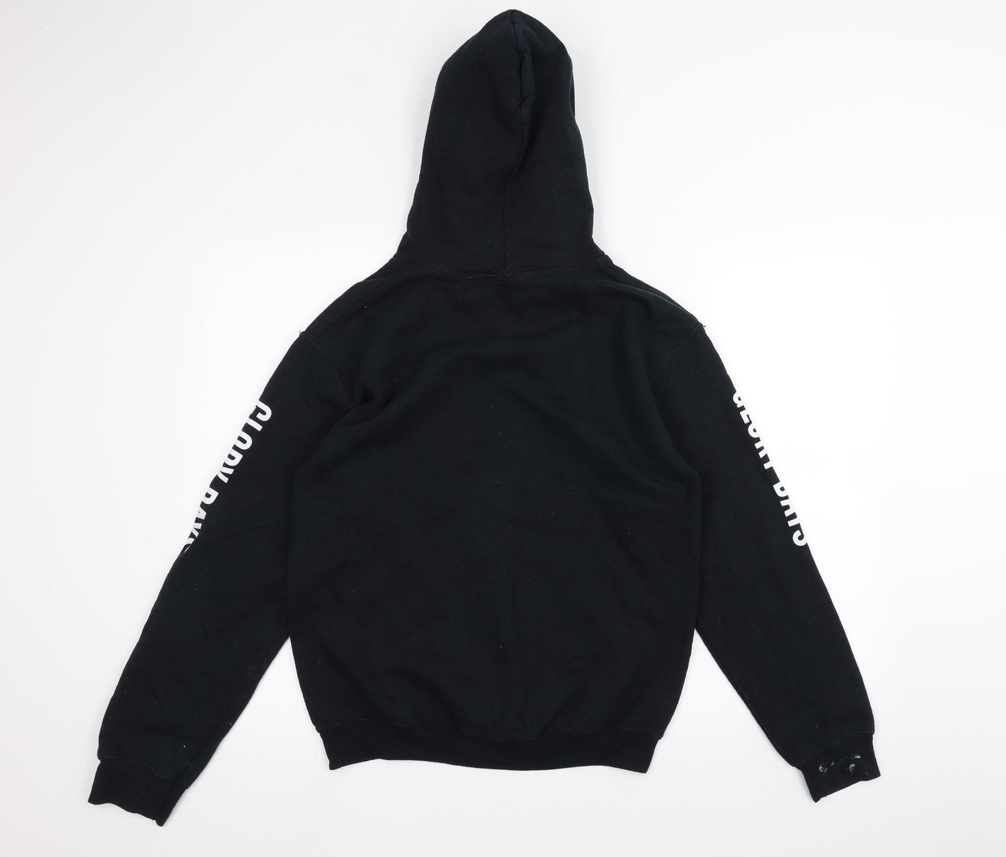 Gilden Mens Blue   Pullover Hoodie Size S