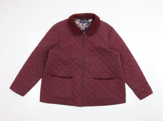 BM Womens Purple   Jacket  Size 20