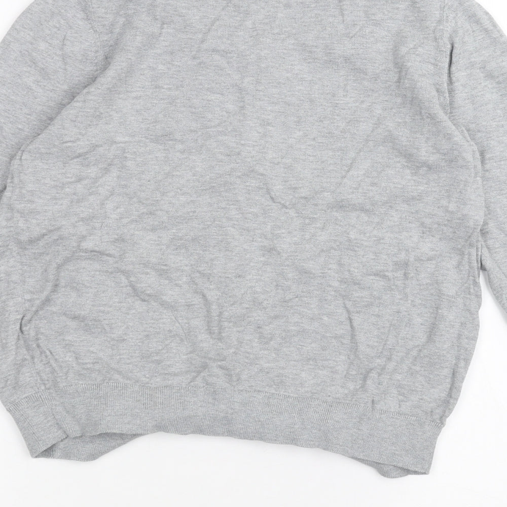 UNI Womens Grey   Cardigan Jumper Size S
