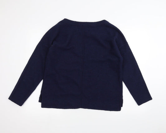 Marks and Spencer Womens Blue   Pullover Jumper Size 14