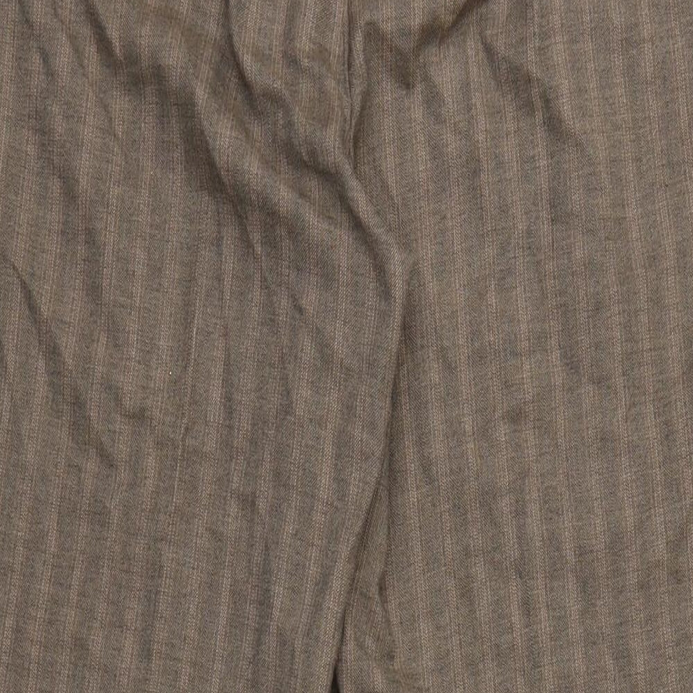 magi fit Womens Brown   Dress Pants Trousers Size 14 L27 in