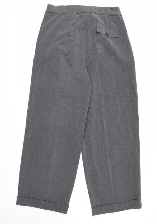 simple be Womens Brown   Trousers  Size 14 L27 in