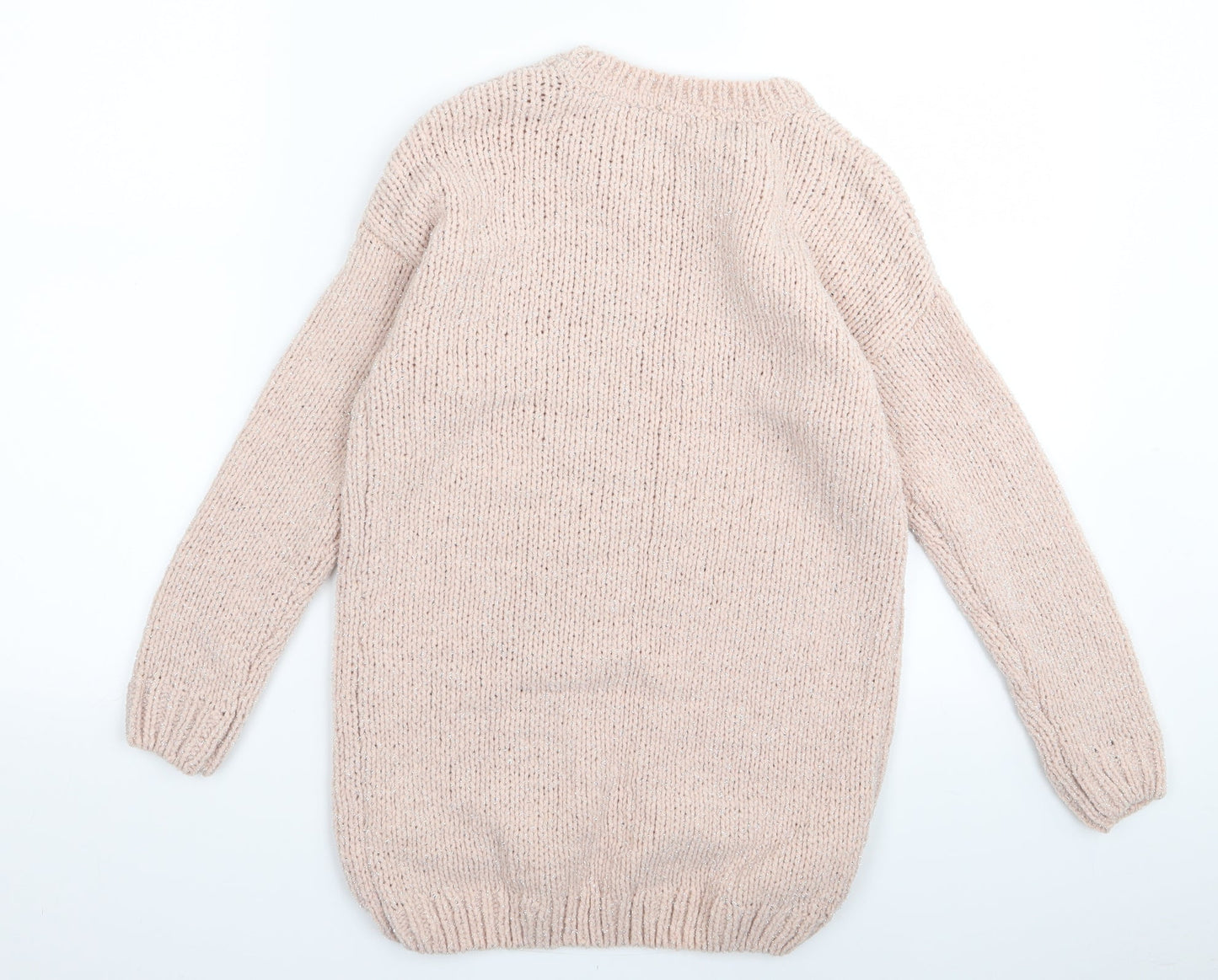 Primark Girls Pink   Pullover Jumper Size 9 Years