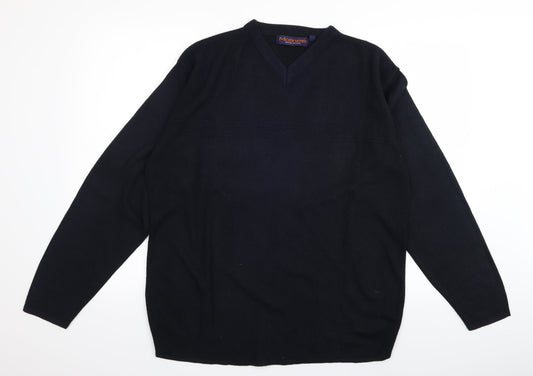 matinee Womens Black  Rayon Pullover Jumper Size L