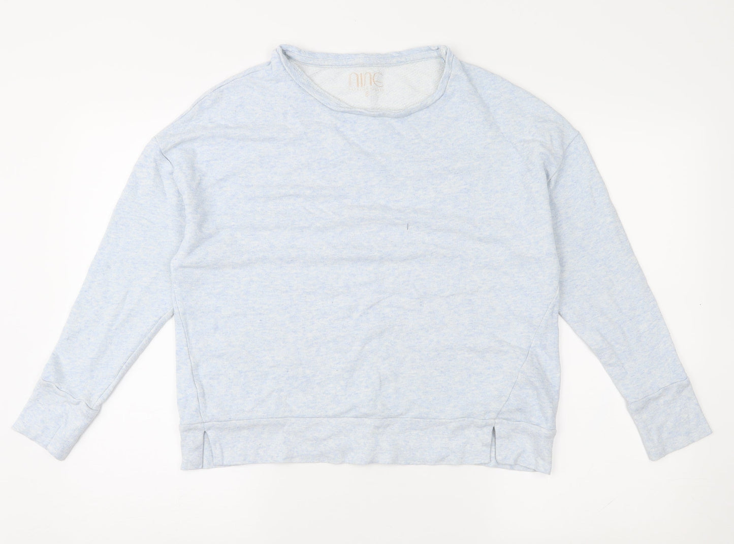 Debenhams Womens Blue  Jersey Pullover Sweatshirt Size M