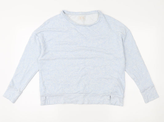 Debenhams Womens Blue  Jersey Pullover Sweatshirt Size M
