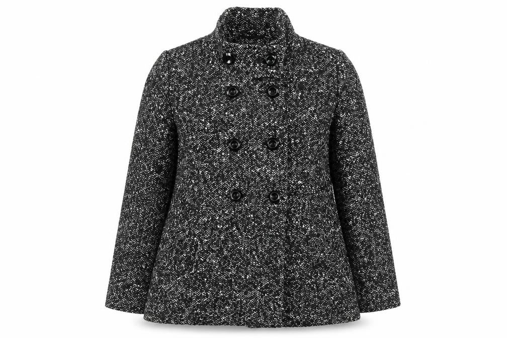 Womens UK Size 14  Lakeland Black Polyester Coat