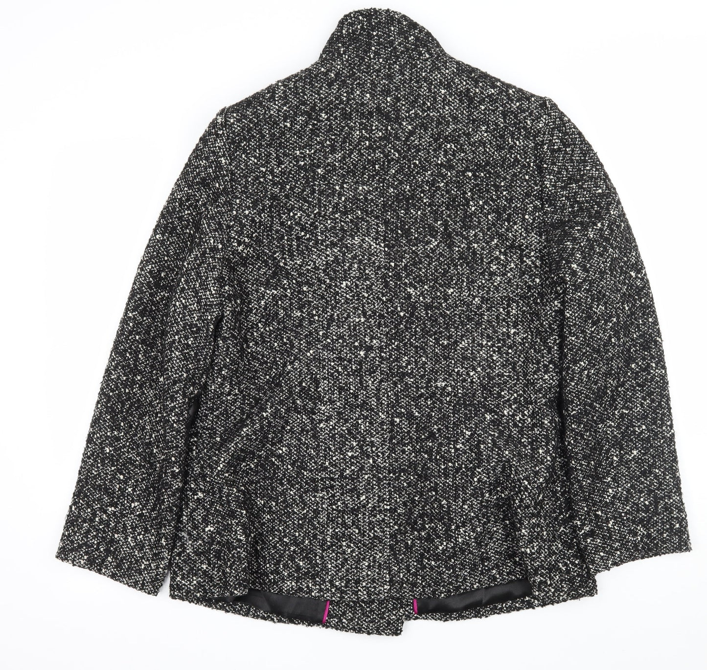 Lakeland Womens Black   Pea Coat Coat Size 14